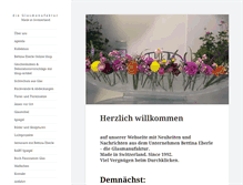 Tablet Screenshot of bettina-eberle.ch